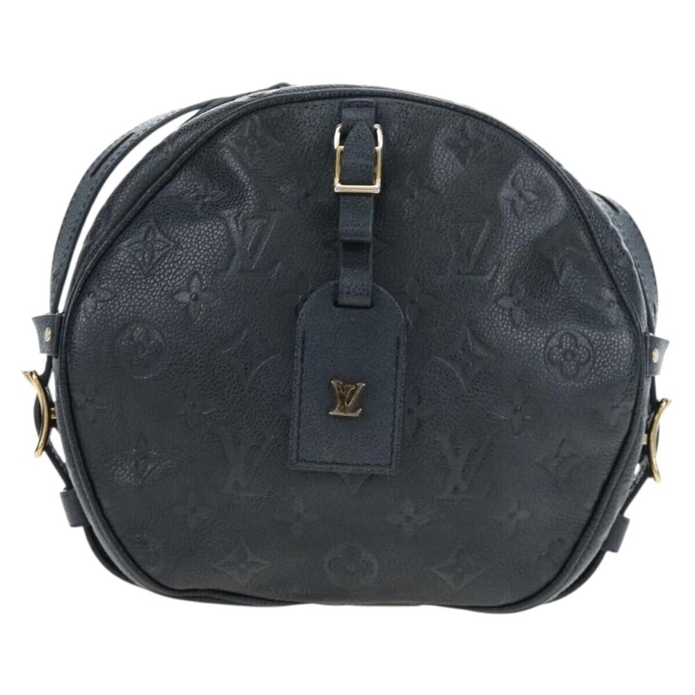Louis Vuitton Boite Chapeau Souple Monogram Empreinte Leather MM